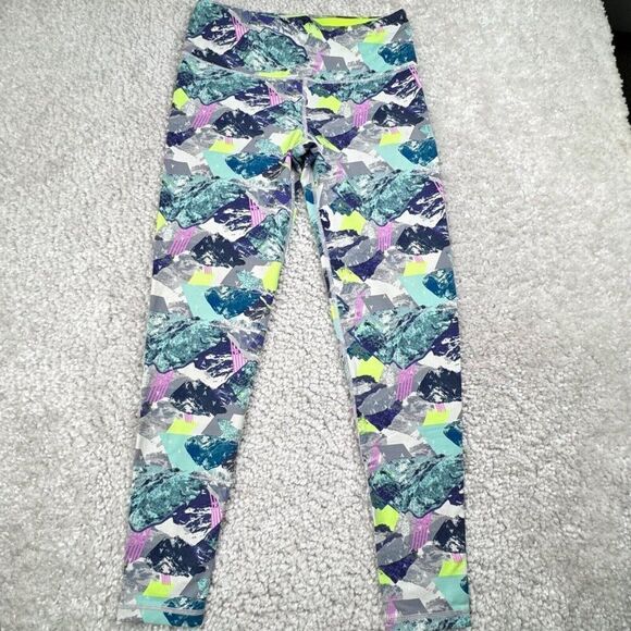 Victoria's Secret VSX Sport Knockout Gray  Purple Geometric - Picture 2 of 8